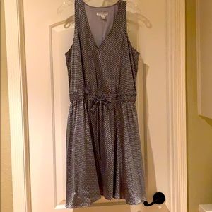 Banana Republic Silver Shimmer Cocktail Dress